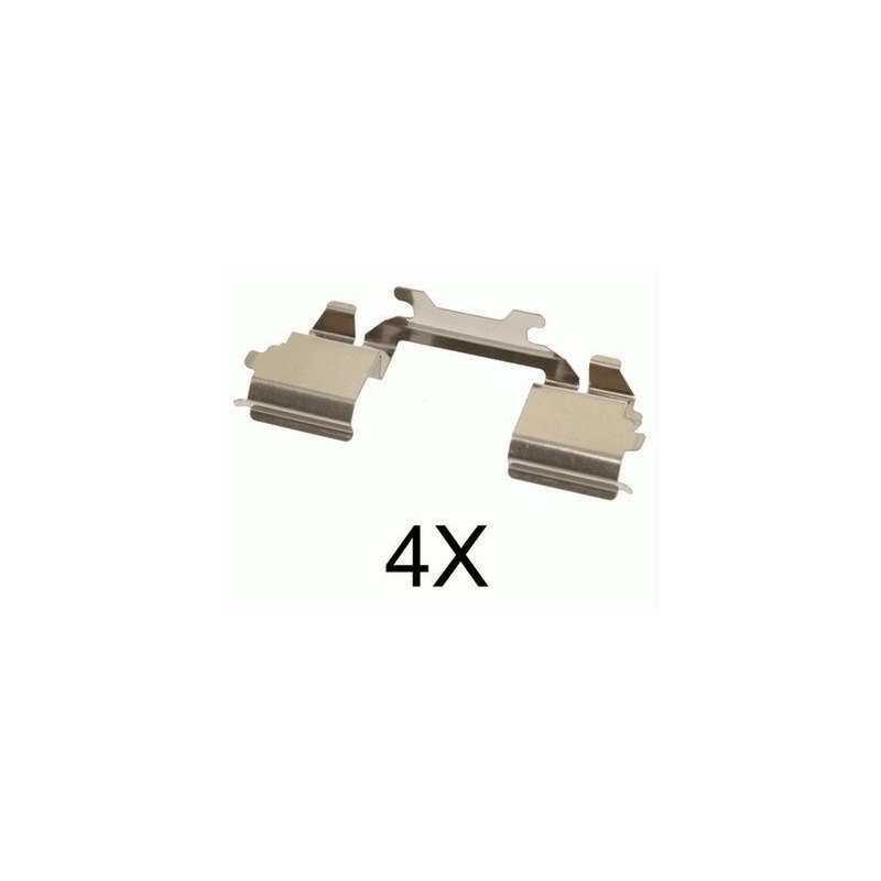 Kit montage plaquette ( X4 ) Iveco Daily H9417 First Plaquettes de frein