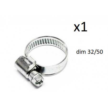 1x Collier de Serrage Durite - diametre 32-50 CO1232050 FIRST Outillage