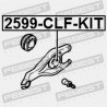 Kit Reparation griffe d'Embrayage Arriere Gauche - Toyota Rav4 2000-2005 O2599CLFKITF