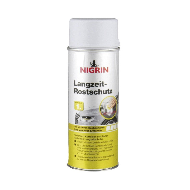 Spray primaire anti-corrosion gris NIGRIN - 500 ml
